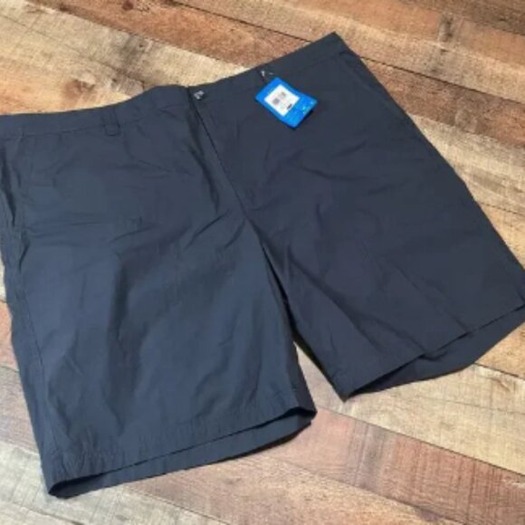 Columbia NEW Men's 100% Cotton Gray 10" Inseam Washed Out Shorts Sz 48 Outdoors - Picture 1 of 4